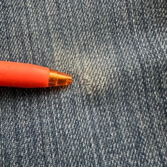 Lauren Jeans Co Ralph Lauren Jeans Womens 6 Bootcut Floral Leg Distressed Knee - Picture 10 of 10